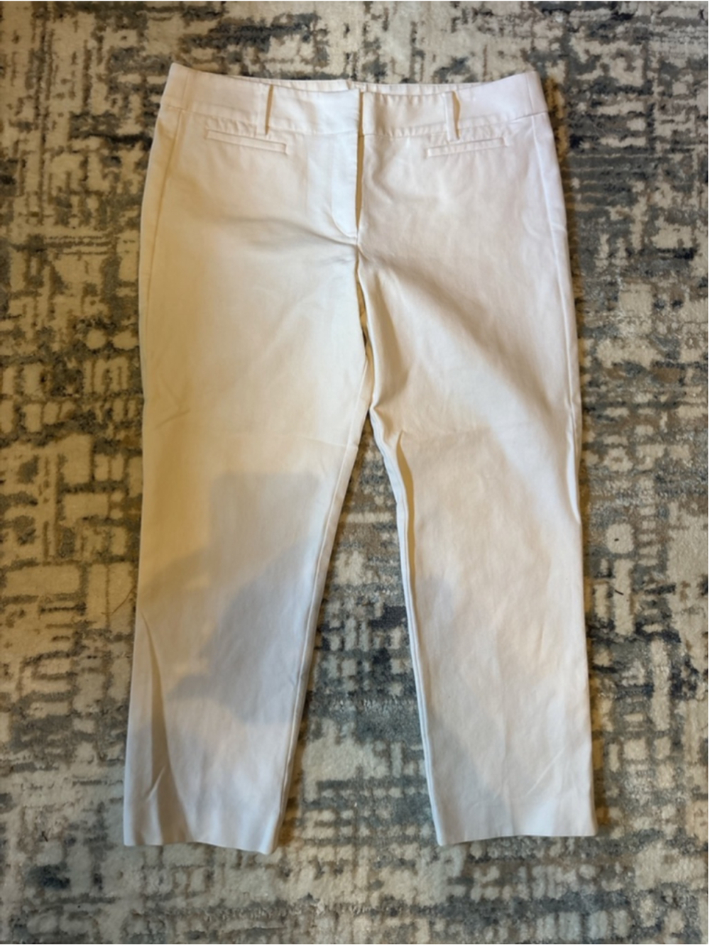 EUC Ann Taylor LOFT Marisa Riviera Pant Cream Dress Pants - Size 10